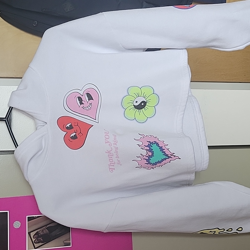 Cropped hoodie